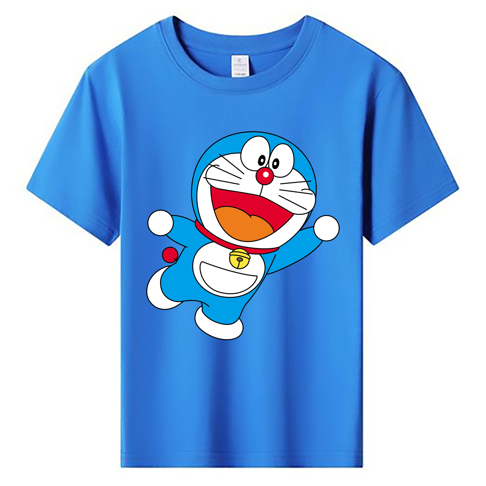 （画像用） ドラえもん Doraemon 綿100％キッズTシャツ（フロントプリント）